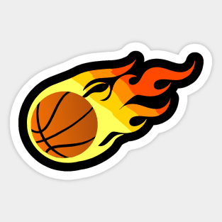 Basketball T-shirt Sticker